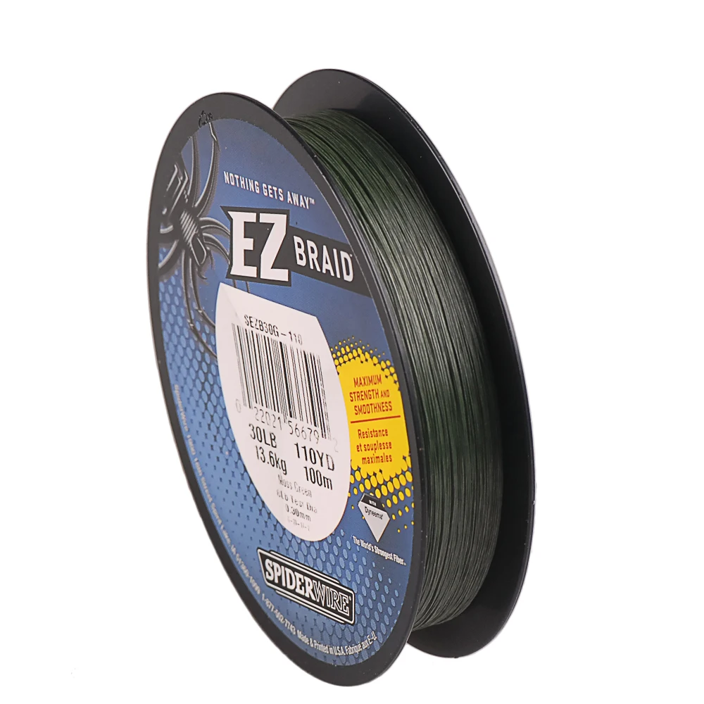 Рыболовная Леска Spiderwire EZ PE леска 100 м плетеная рыболовная с 4 прядями многонитевая