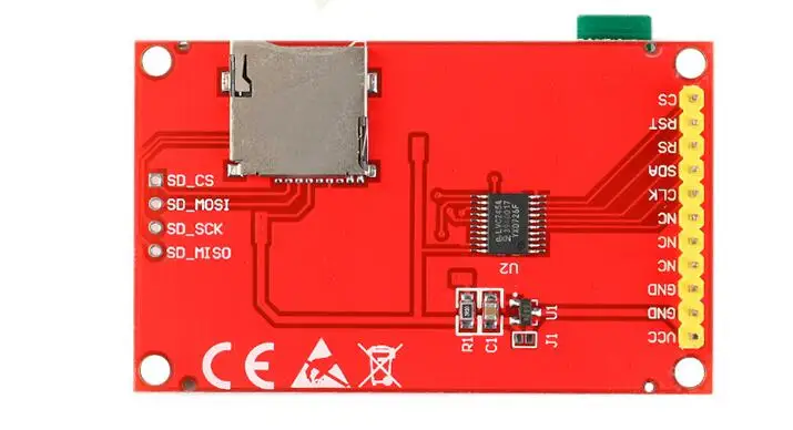 

Free shipping 5PC 2.0 inch ILI9225 TFT LCD module SPI serial interface module 176*220 Minimum occupancy 4 IO 2.0inch LCD module