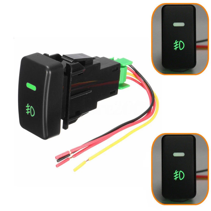 Car Fog Light Switch With Wire 5Pin LED For Accord CRV Honda Civic Controller | Автомобили и мотоциклы