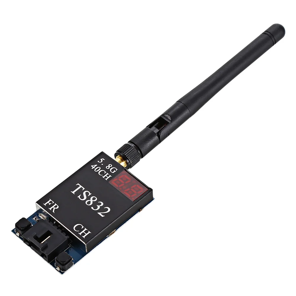 TS832 Wireless Transmitter RC Toys Parts FPV Systems 40CH 5.8G 600mW 5KM Audio Video for Toy|video transmitter|transmitter rcaudio video transmitter