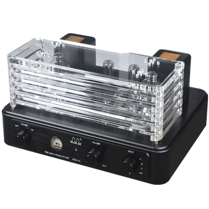 W 088 Meixing Mingda MC67 PL Предварительный усилитель предусилитель с Mm Phono Amp цепи пультом