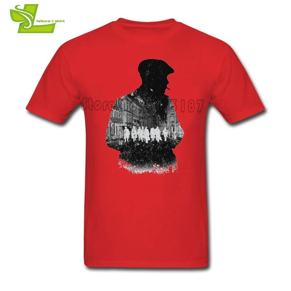 Популярная футболка Blinders Новейшие Уникальные футболки модные классические