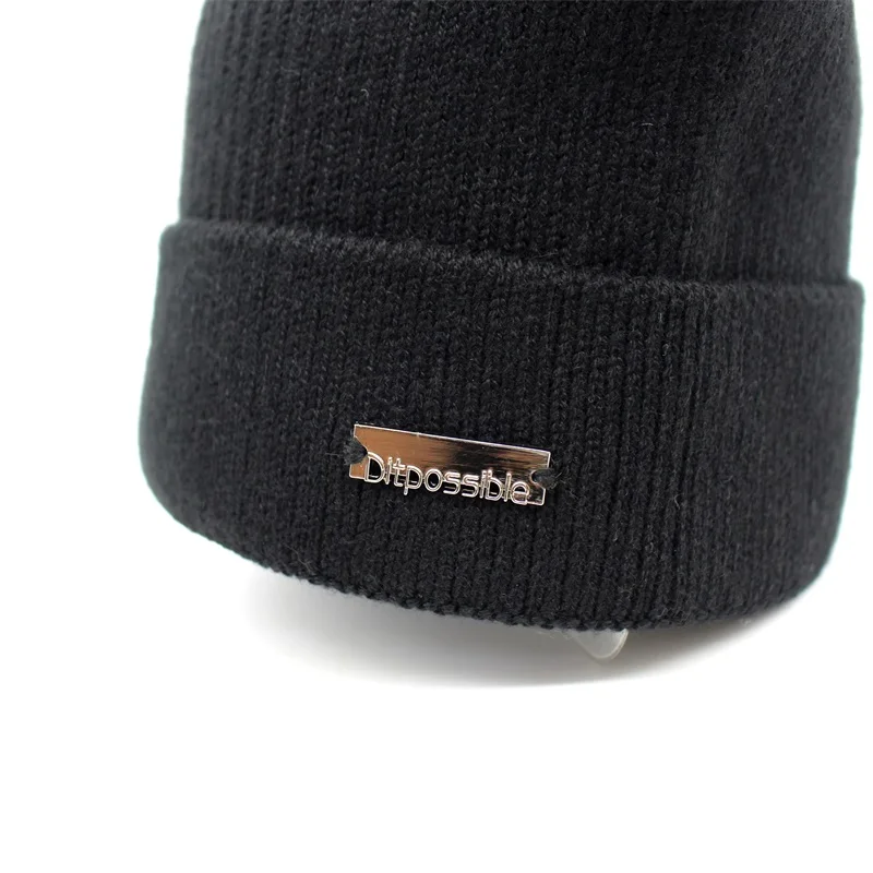 Женская Вязаная Шапка-бини ditвозможные на осень и зиму | Аксессуары для одежды