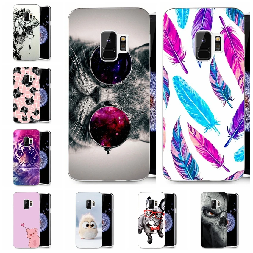 Чехол для Samsung Galaxy S3 S7 Edge S8 S9 Plus A3 A5 J3 J5 J7 Мягкий силиконовый чехол из ТПУ с