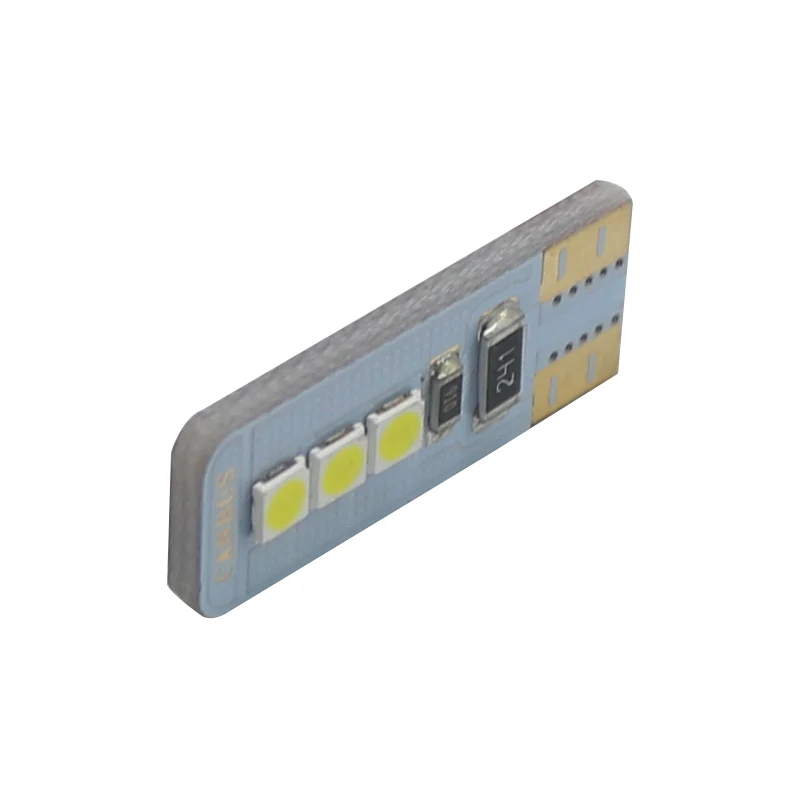 2X T10 W5W светодиод Шина CAN свет 9SMD 3030 светодиодные лампы для номерного знака
