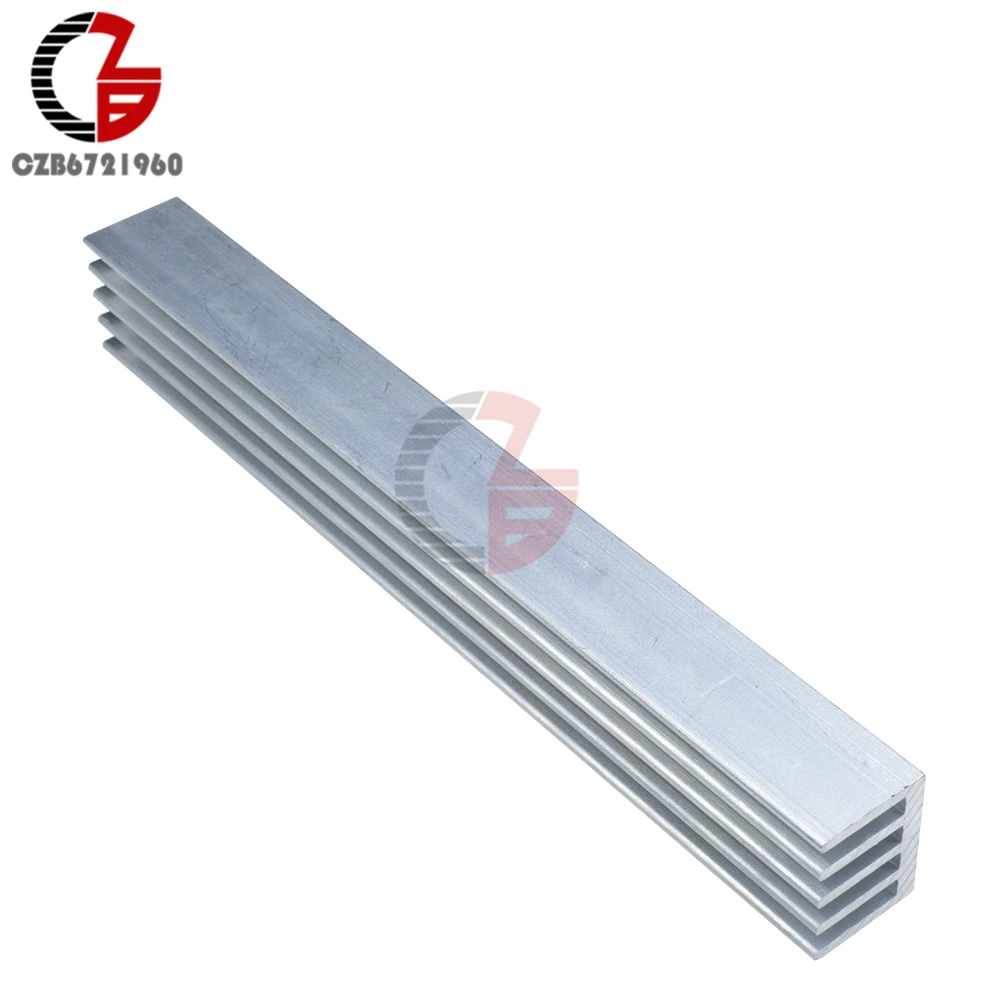 Светодиодный теплоотвод серебристо белый алюминий 150x19 7x15 6 мм|aluminium led|aluminium led heat