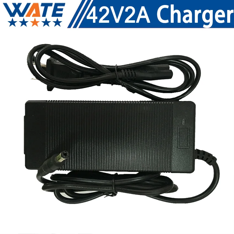 42 В 2A Зарядное устройство 10 s 36 литиевая батарея для Электрический велосипед