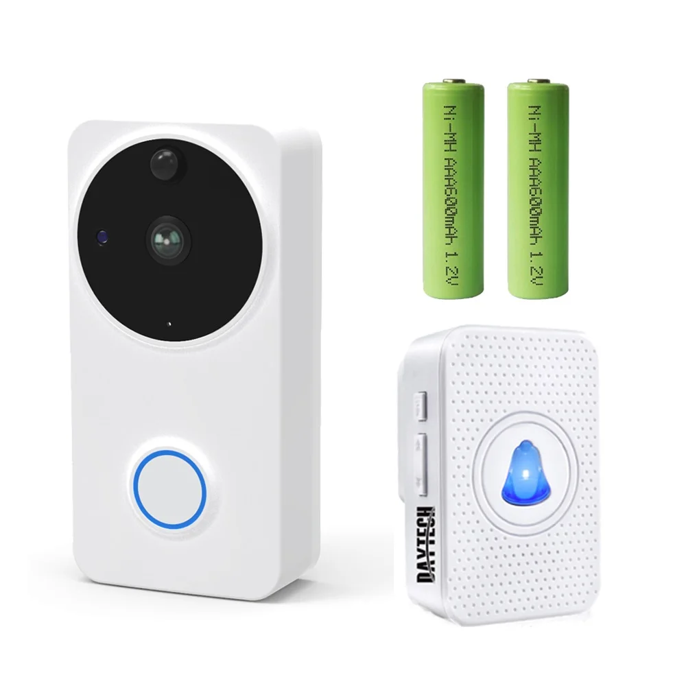 DAYTECH беспроводной умный видео дверной звонок видеодомофон камера 720P батарея
