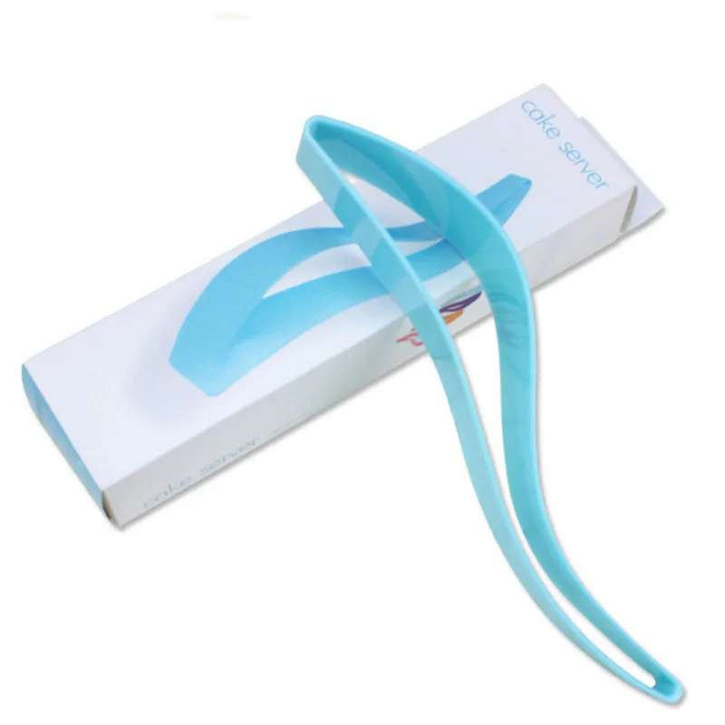 1 шт. практичный пищевой контакт пластиковый слайсер для пирога резаки передачи