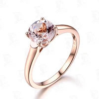 moonrocy rose gold color rings cubic zirconia cz crystal champagne ring square wedding rings for women girls gift dropshipping