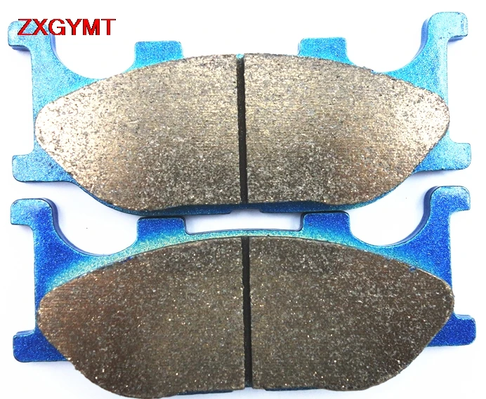 Sintered Front Left Набор тормозных колодок для спекания, пригодный для YAMAHA XP 500 XP500 TMAX 2004-2007 Передний Задний 07 04 06 05 - Цвет: Sintered Front Left