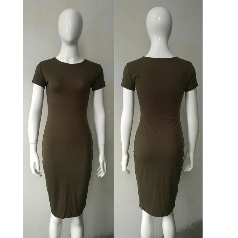 Женское летнее платье черное повседневное Хлопковое с коротким рукавом офисные