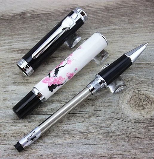 Jinhao 8802 Chinaware шариковая ручка с цветущей птицей высокого качества шариковые ручки