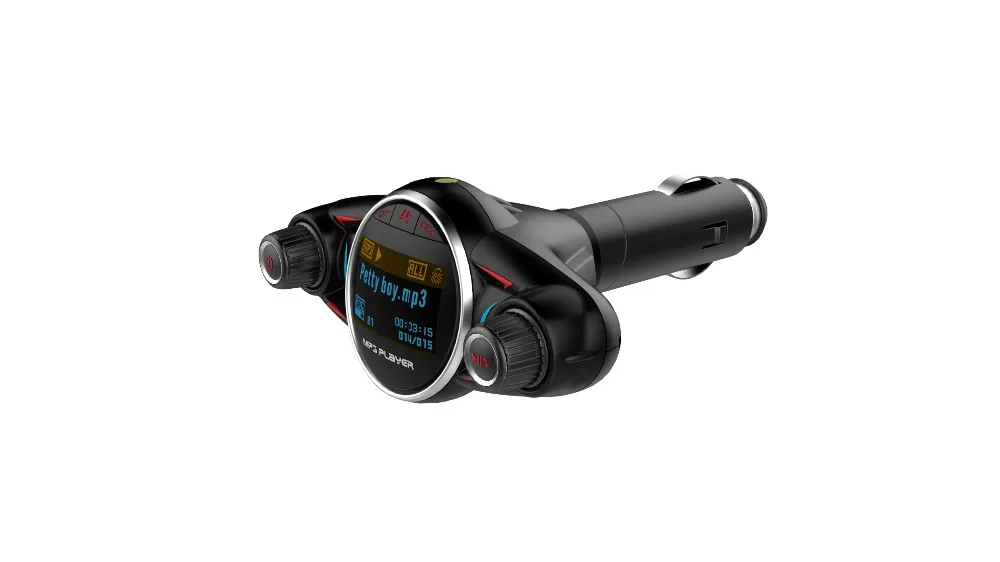 Автомобильный аудио MP3 плеер Handsfree Bluetooth FM передатчик Aux модулятор комплект умный