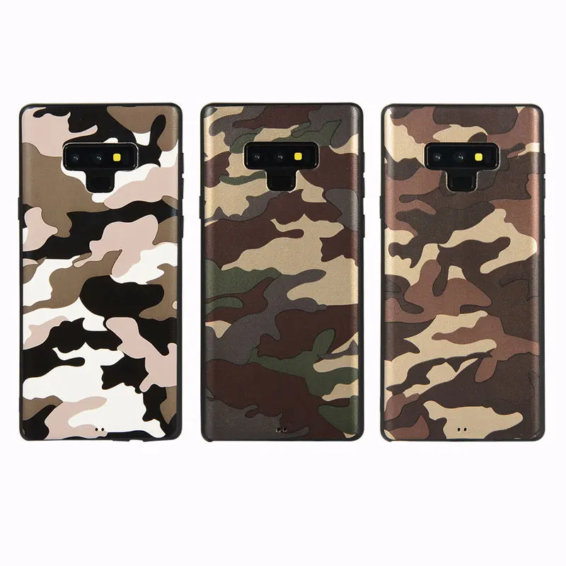 JIATEXIN камуфляжная серия для samsung Galaxy Note 9 чехол мягкий TPU армейский Камуфляжный