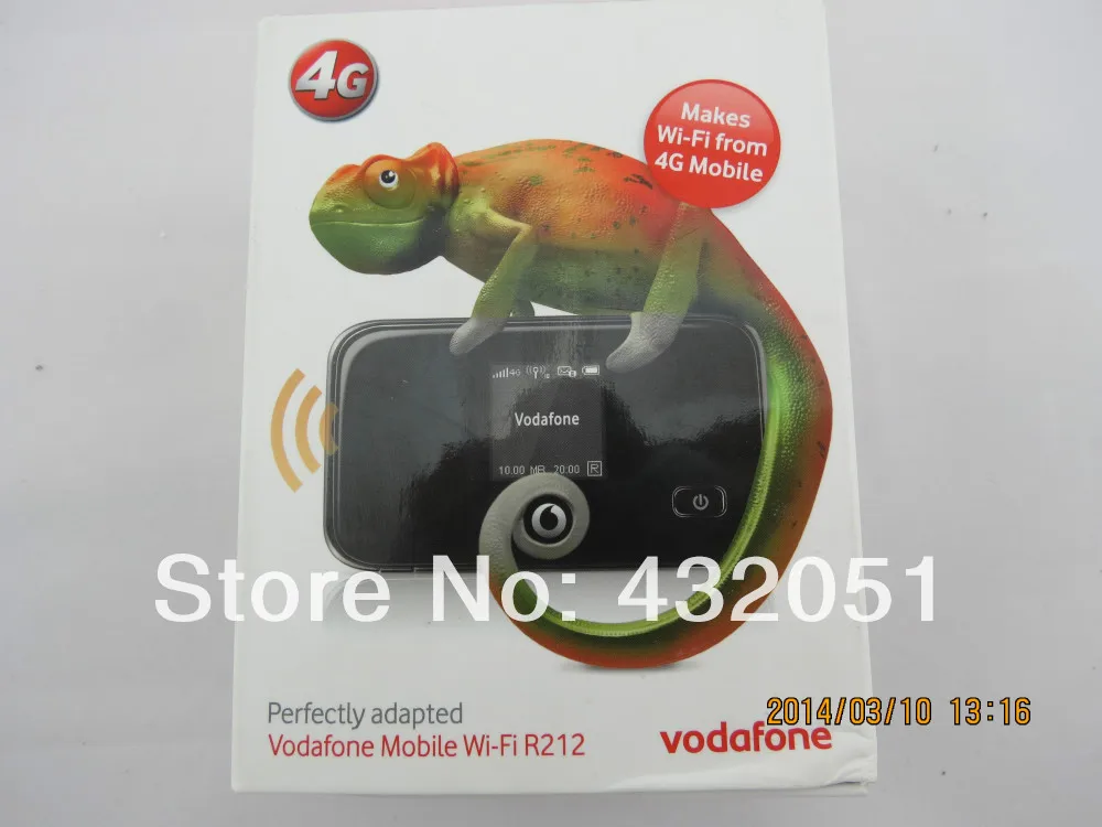 

Мобильная точка доступа Wi-Fi Vodafone R212 4G