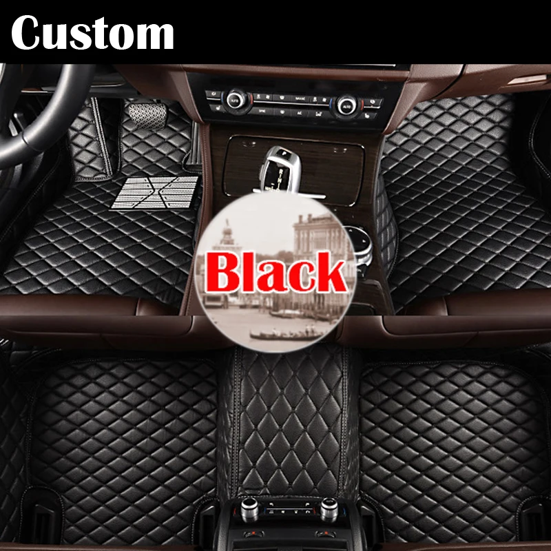 Good quality Custom fit car leather floor mats for hyundai ix35 2010-20153D car-styling carpet liners accessories colors | Автомобили и