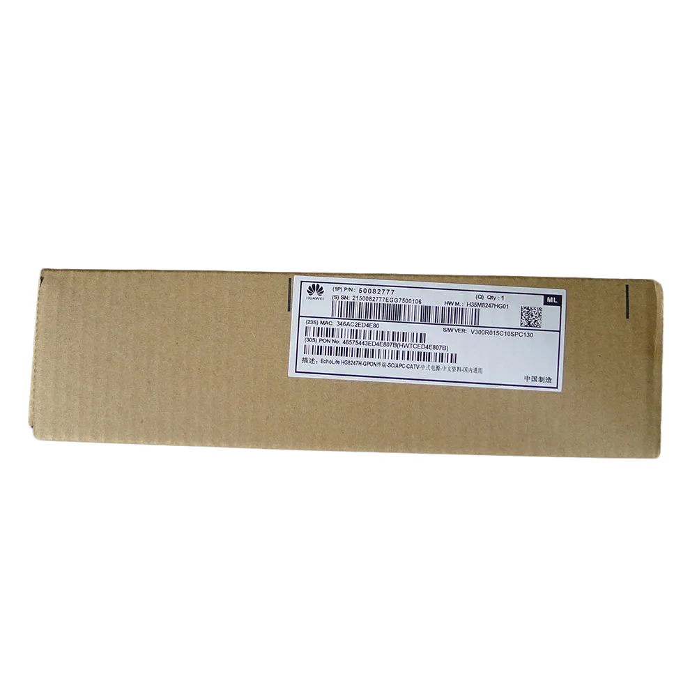Хуа Вэй GPON ONT ecalife HG8247H модем FTTH с 2 голосовыми 4GE wifi CATV порт английская версия