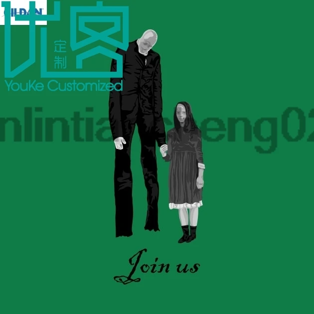 Футболка Slenderman Join us|Мужские футболки| |