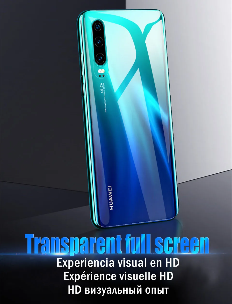 10D Передняя и задняя Гидрогелевая пленка для huawei P30 Pro P20 Lite P Smart Защита экрана для mate 20 Lite 10 Pro(не стекло