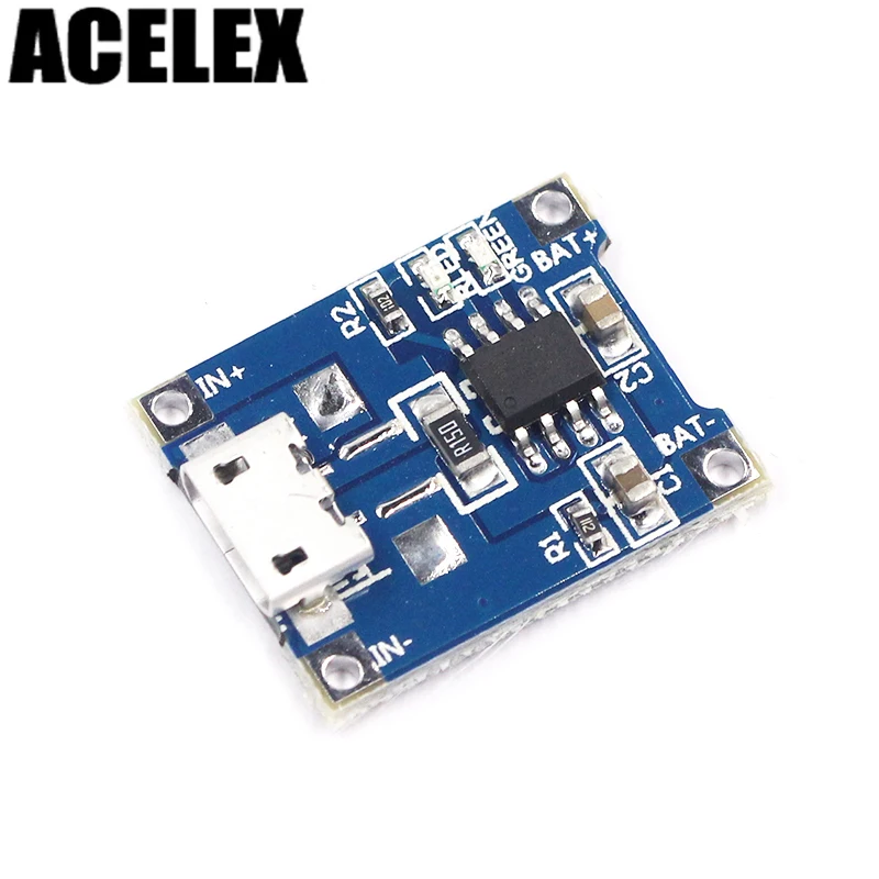 5V 1A 18650 TP4056X Lithium Battery Charger Module Charging Board With Protection Dual Functions Li-ion | Электроника
