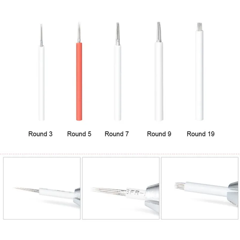 Microblading иголки для бровей искусственный макияж 30 шт.|Иглы тату| |
