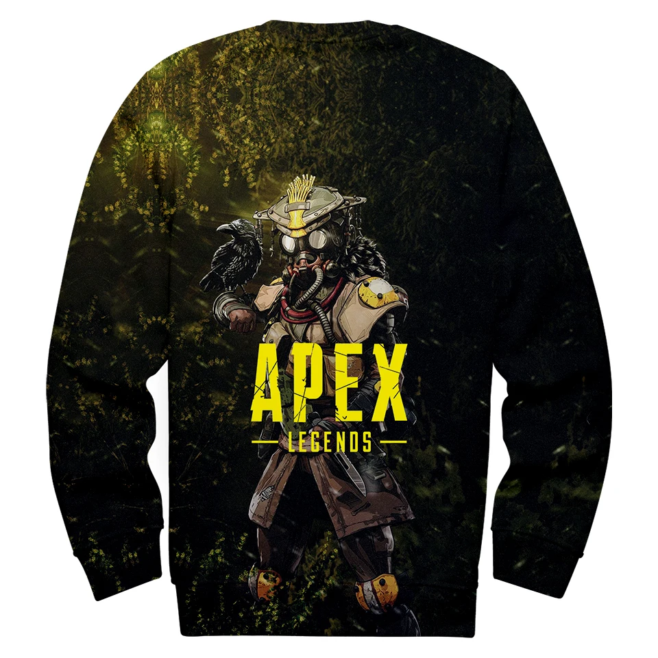 Aikooki 3D хоп свитер с круглым вырезом Apex Летняя мода смешные футболки длинными