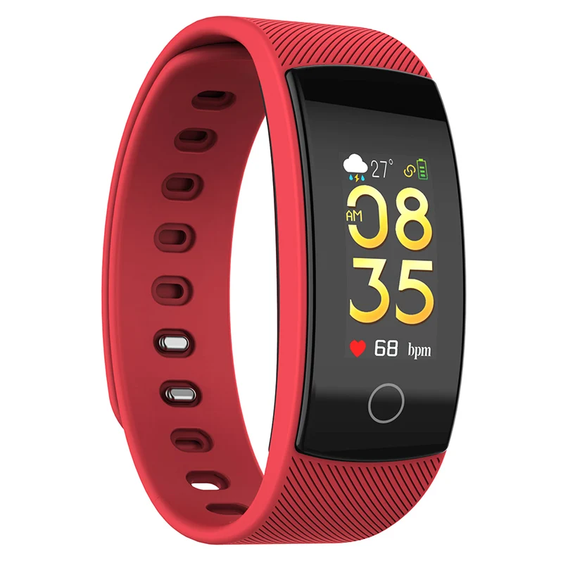 QS80 плюс Smart Band активности фитнес трекер Смарт-браслет с шагометром мониторинга сердечного ритма приборы для измерения артериального давления водонепроница