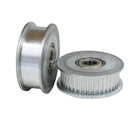 htd3m 35t timing idler pulley 1116mm belt width bearing idler gear pulley withwithout teeth5678101215mm bore idle pulley
