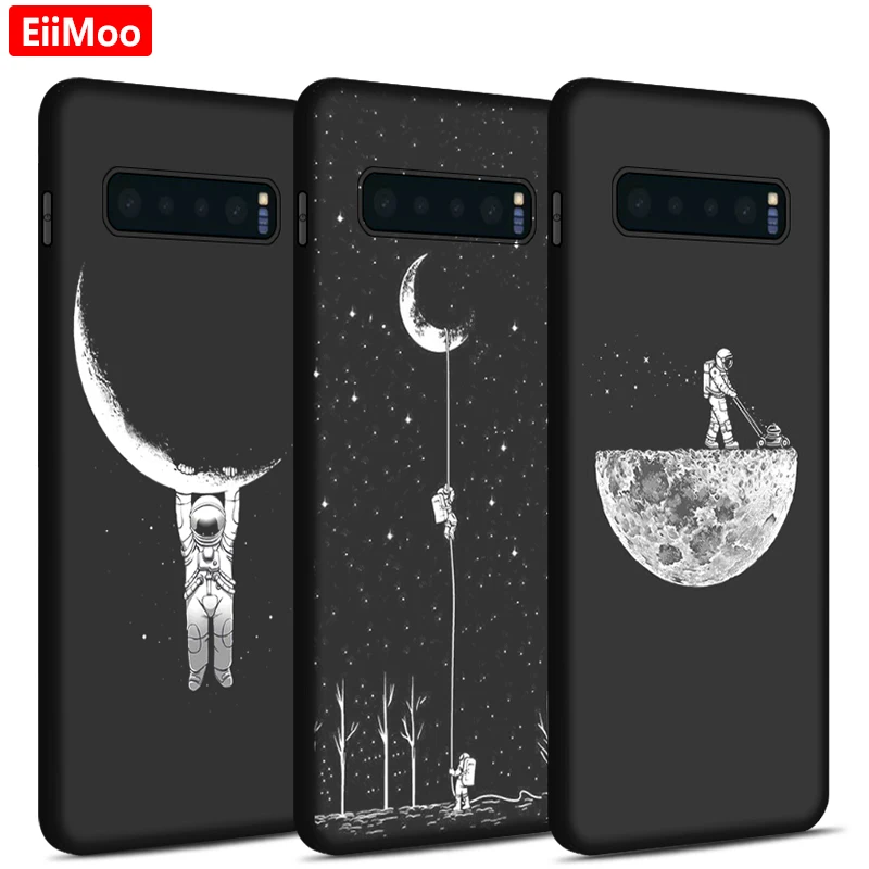 Чехол EiiMoo с 3D рисунком для Samsung Galaxy S10 S10e S10Plus мягкий силиконовый чехол Plus 5G E