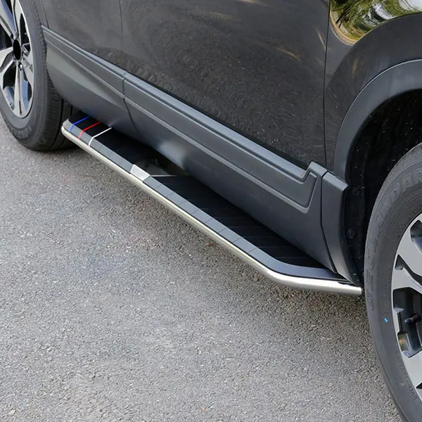 Подходит для HONDA CRV CR V 2017 2018 2019 2020 Беговая доска боковая ступенчатая Nerf Bar Высокое