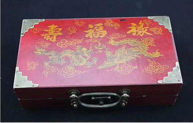 Медная Статуя китайской династии Цин в армейском стиле 32 шт. набор шахматных