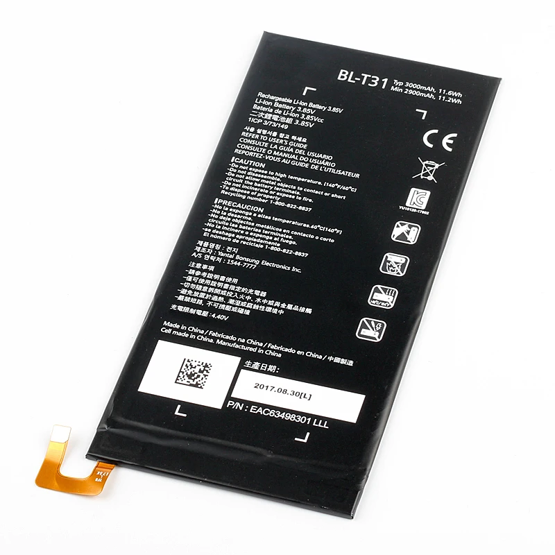 BL-T31 литий-ионная аккумуляторная батарея для LG G PAD F2 8 0 LK460 SPRINT 3000 мАч | Мобильные