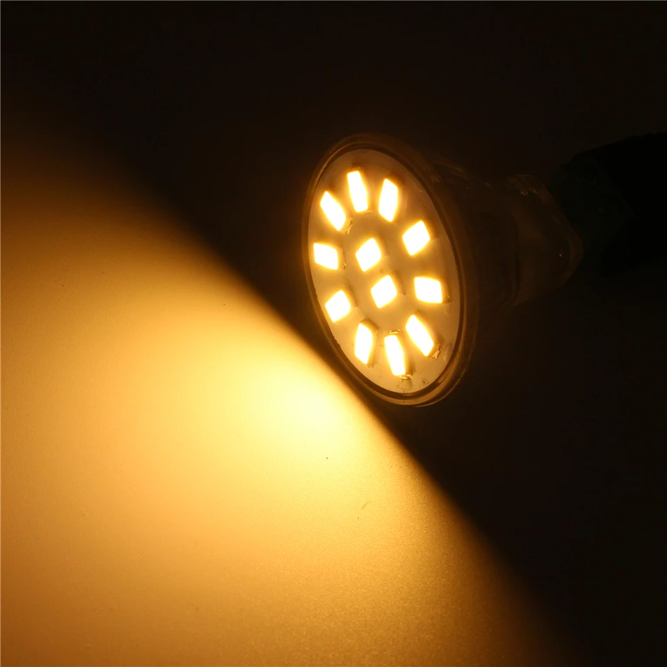Стекло 5730 Лампада СВЕТОДИОДНАЯ Лампа MR11 12 В 24 AC DC Spotlight Свеча Luz Bombillas СВЕТОДИОДНЫЕ