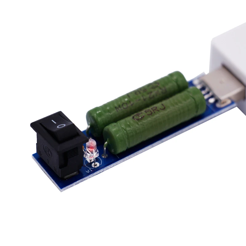 

100Pcs/lot USB 1A Load Resistance Resistors test equipment Mobile 2A Power Aging diacharge module current