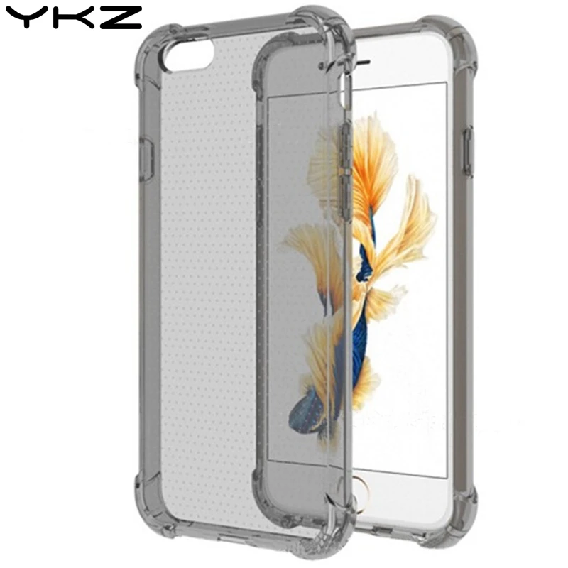 YKZ Clear Silicon Ultra Thin Soft TPU Case For 7 7Plus 8 8Plus X Transparent Phone iPhone 5 5s SE 6 6s 6Plus 6sPlus Y35 |