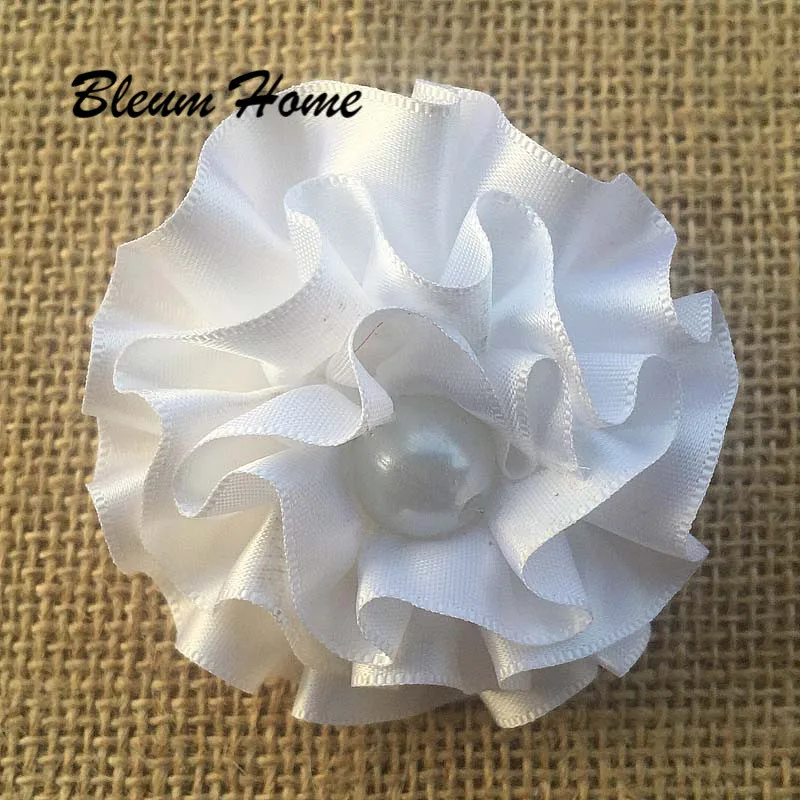 2 шт. модная детская резинка с белым жемчугом для девочек эластичная лента