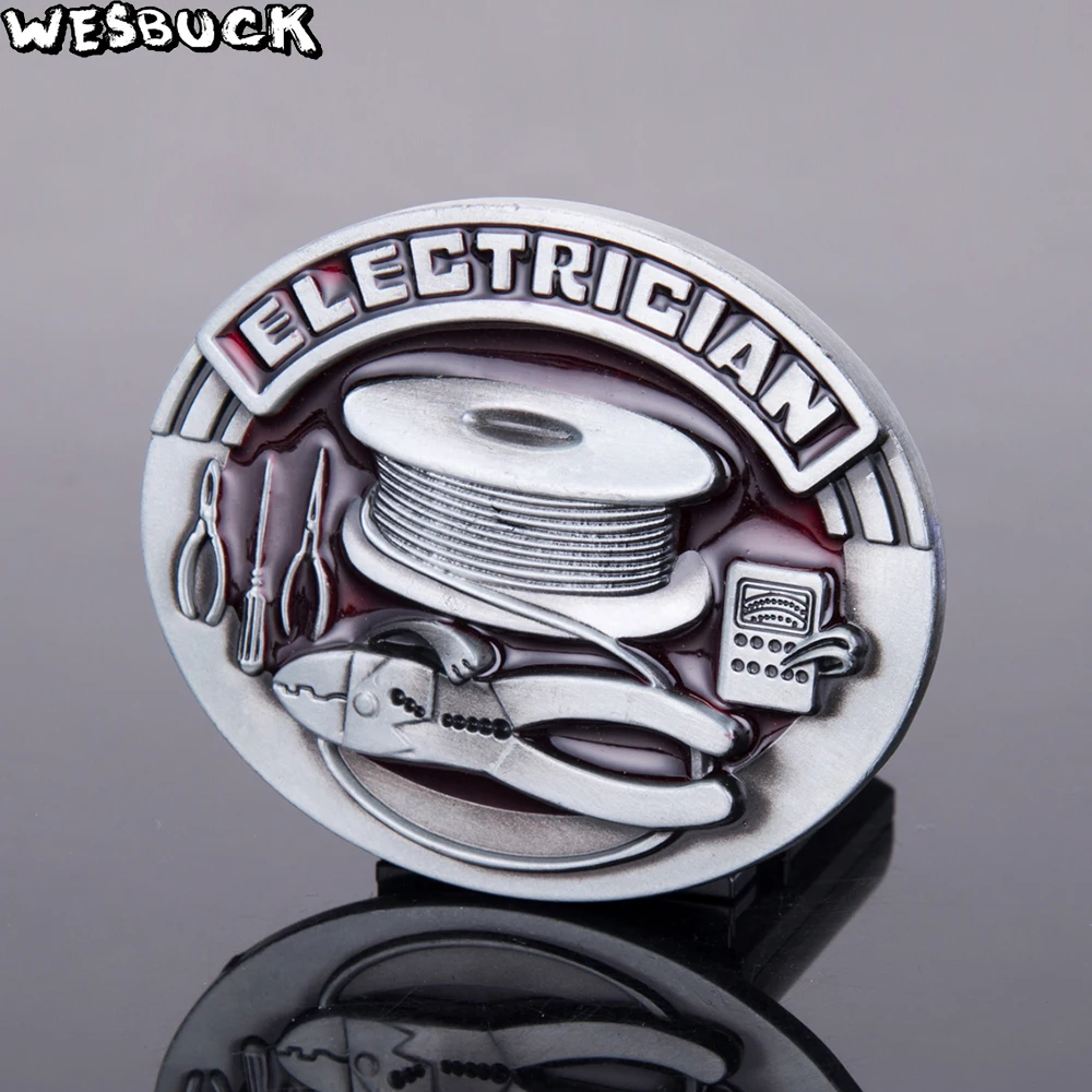 Брендовая металлическая пряжка WesBuck для мужчин унисекс в западном стиле Cowgirls