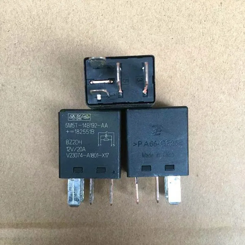 BZ2DH 12V 20A 4P сверхмощный автомобильный двигатель автомобильный предохранитель реле Ford автомобиль