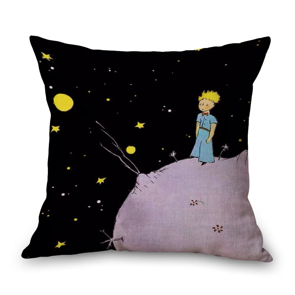 Маленькая наволочка для шеи Le Petit Prince, постельное белье, дорожные подушки, накидка для дивана, подушка для сиденья, декоративная подушка для дома, подарок