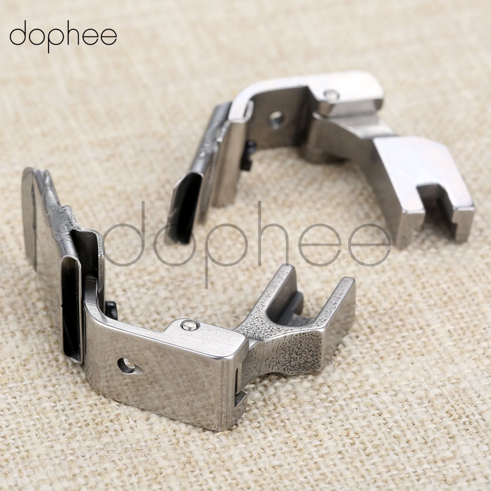 Dophee 1 шт. прижимная лапка S10A layering лапка Промышленная швейная машина Прессер плоский вагон лапка эластичное кружево
