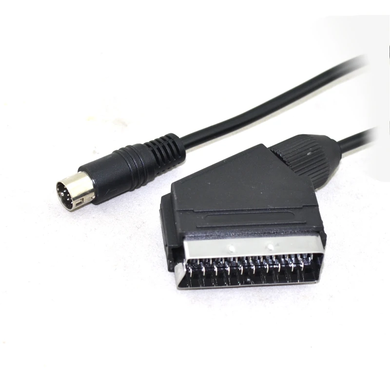 100 шт. в партии оптовая продажа аудио видео Scart кабель для SEGA Genesis 2 Mega Drive EU plug|cable