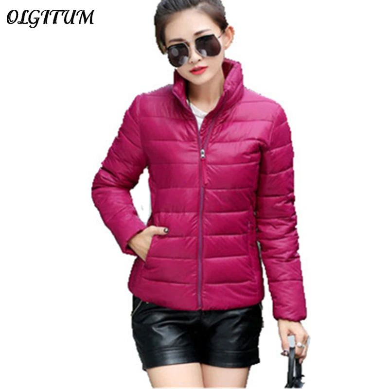 

4XL 2019 Winter Fashion New Women Cotton Coat short section cotton Jacket warm Parkas Casual thick warm cotton coat 12colors