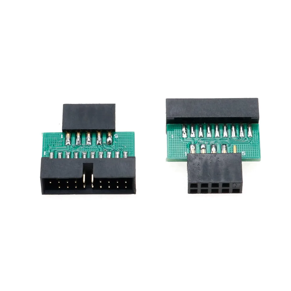 YuXi USB3.0 19 контактный 20 гнездовой адаптер USB 3 0 9 Переходник 2 19/20контактный на