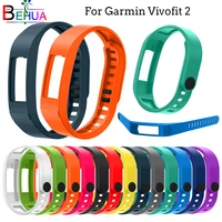 soft sports silicone watchband for garmin vivofit 2 multiple colour watchbands bracelet wristband replace the strap accessories