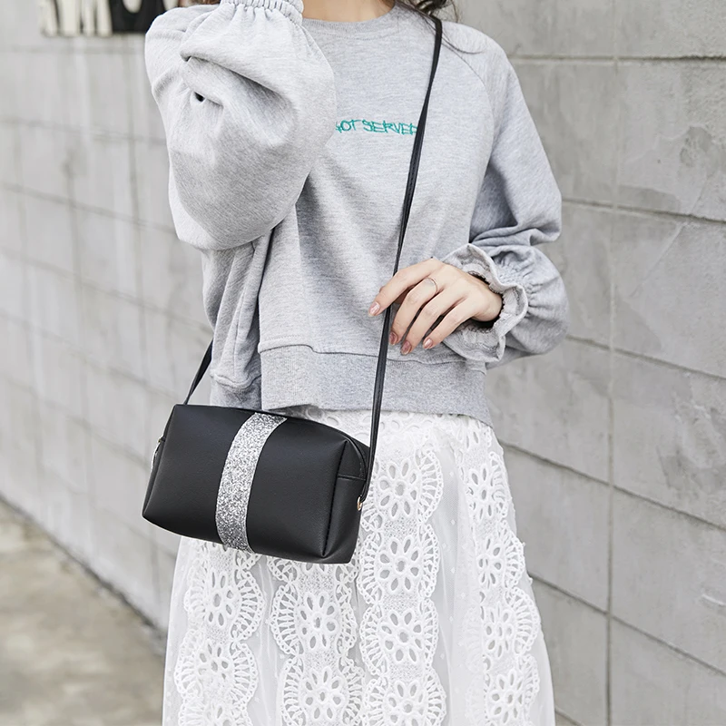 M R.L Маленькая женская сумка мессенджер высокого качества с флагом через плечо из