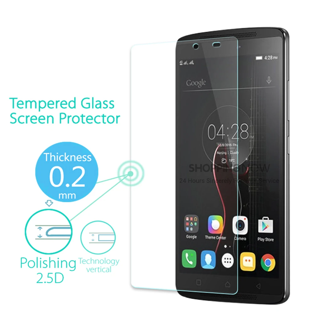 Закаленное защитное стекло для Lenovo K3 A6000 A6010 / Note K4 A7010 2 шт.|screen protector film|protector filmpremium
