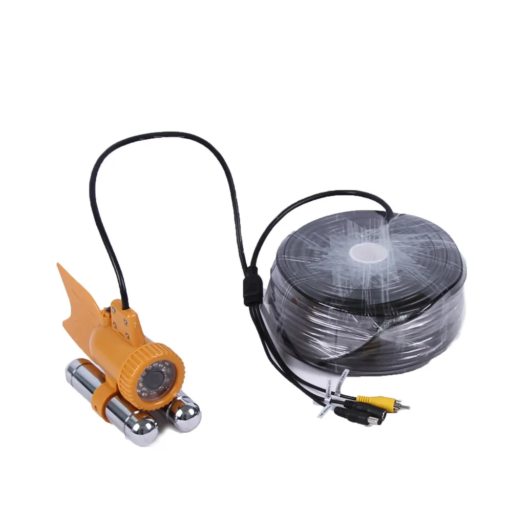 HD 600TVL подводный 100 м Рыбалка Камера аудио/видео эндоскоп CR 006A 100|endoscope camera av|endoscope