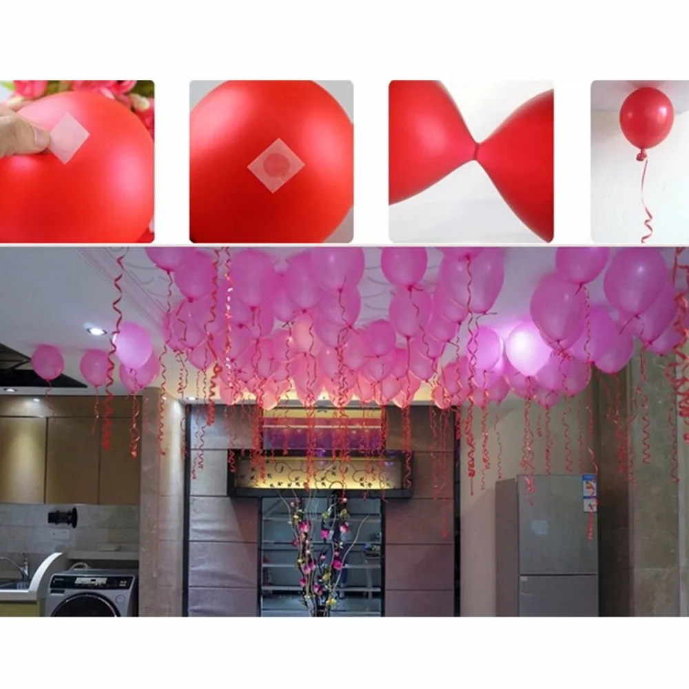 100 точек/рулон съемные воздушные шары крепления для воздушных шариков клеевые