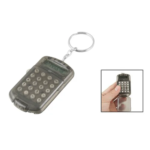 BSBL Новый Серый Жесткий Пластиковый корпус 8 цифр электронный мини калькулятор w